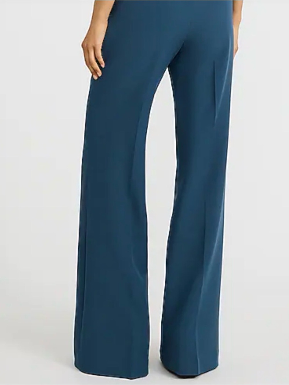 Express Editor Signature Stretch High Waisted Flare Trouser - Picture 7 of 10